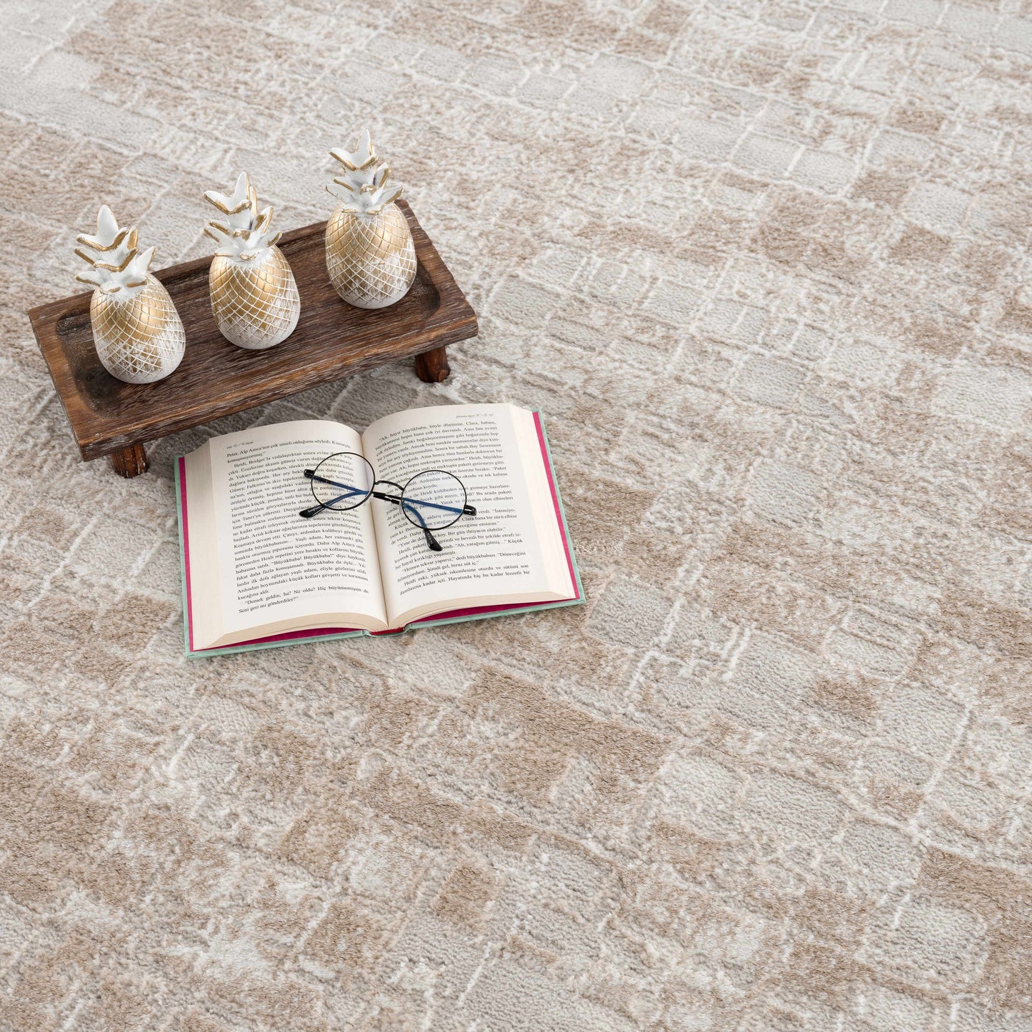Liveri Abstract Blush Area Rug