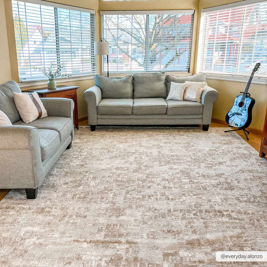 Liveri Abstract Blush Area Rug